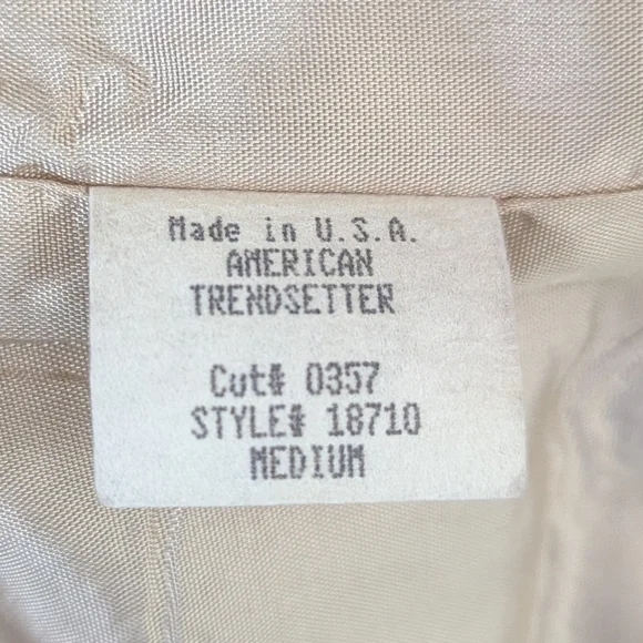 VTG 80s American Trendsetter Southwestern Stripe Vest Size Medium - Picture 8 of 10